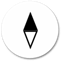 Reset map orientation icon